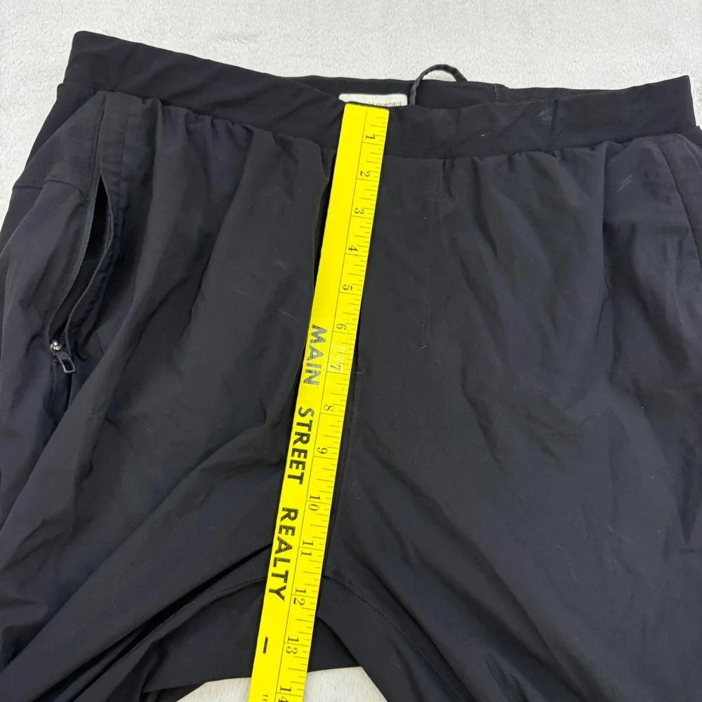 Lululemon Joggers Mens XL Black Surge Hybrid Pants Running Training Gym Track